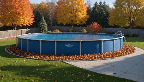 Comment hiverner sa piscine hors-sol avant les grands froids