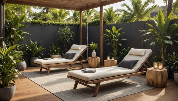 Hamacs et bains de soleil design pour se détendre dehors