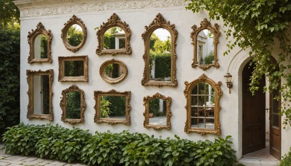 Pourquoi intégrer des miroirs vintage sur vos murs extérieurs